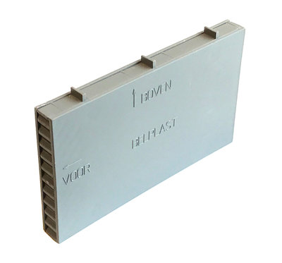 Spouwmuurbeluchters Waalformaat 60MMx10MM - 100 stuks