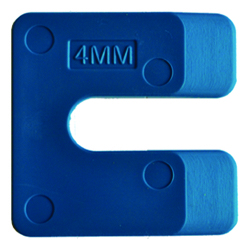 Uitvulplaatjes 4MM - 144 stuks