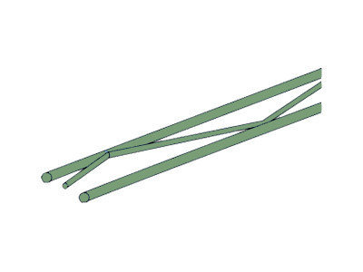 BELFOR Muurbewapening 50MM x 3.05MTR GROEN - 25 stuks